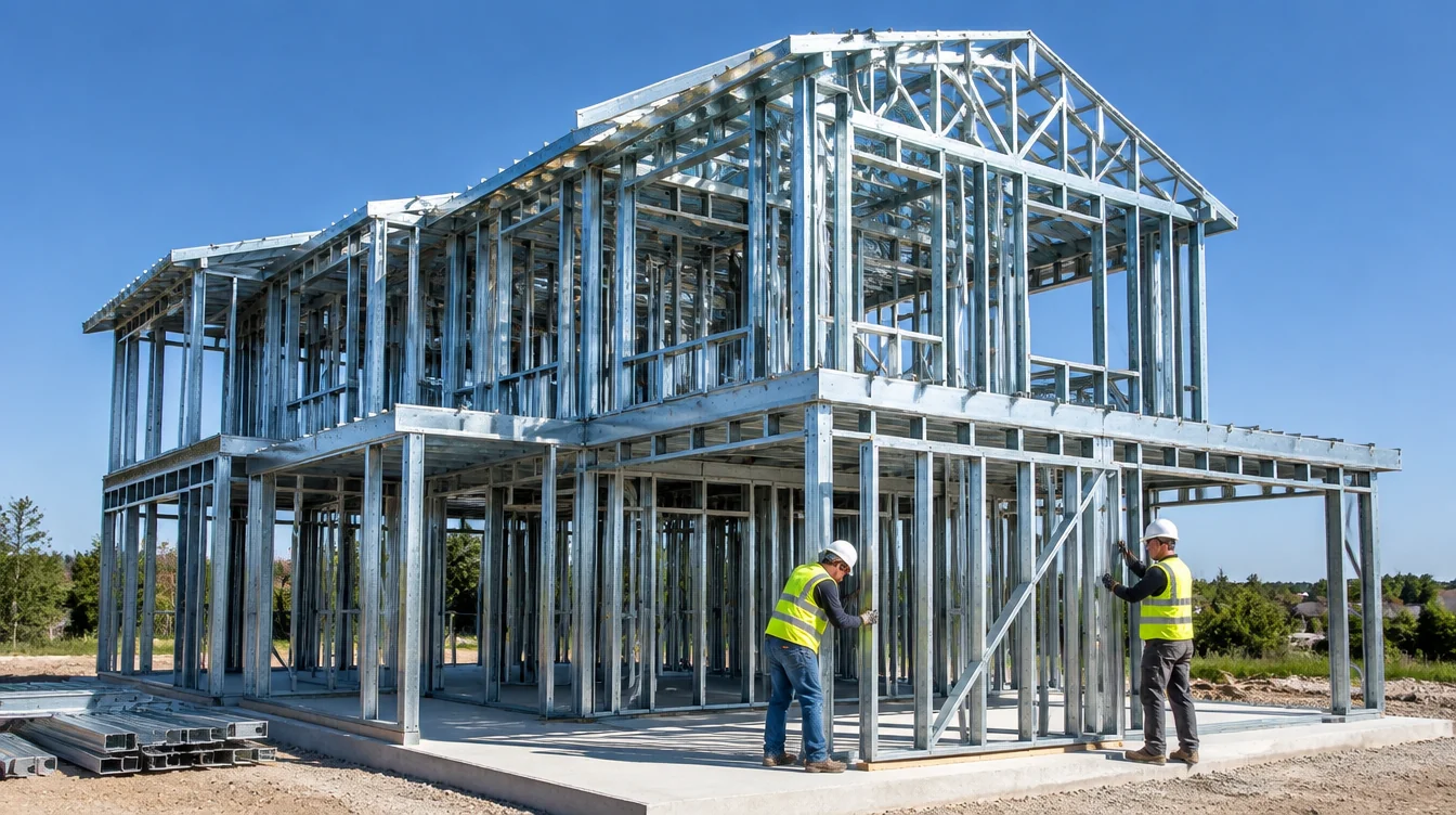 Estrutura em LSF Steel Frame
